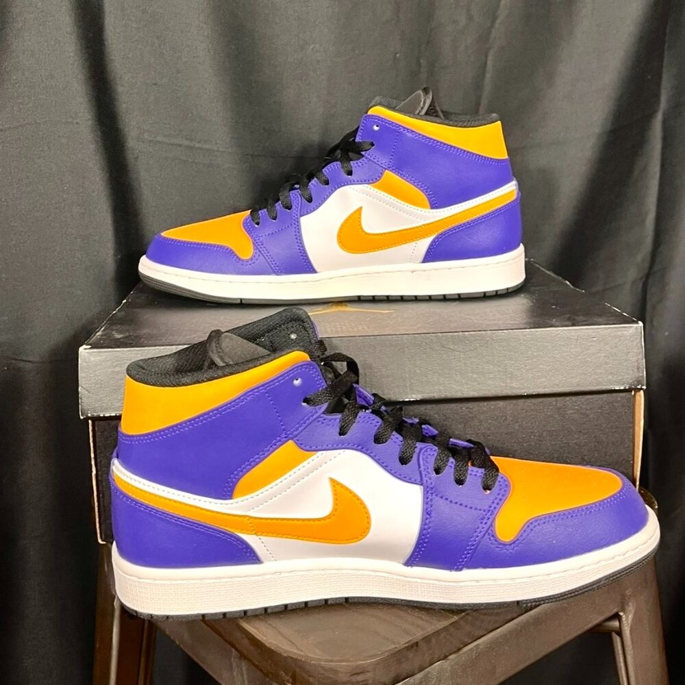 Jordan 1 Mid "Lakers" (2022)